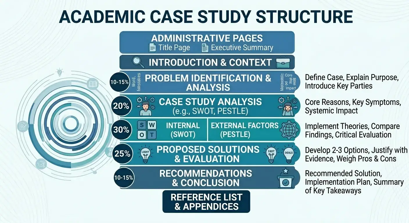 Academic Case Study Assignment Structure