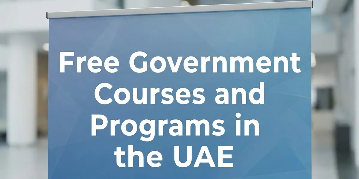 Free Government Courses and Programs in the UAE