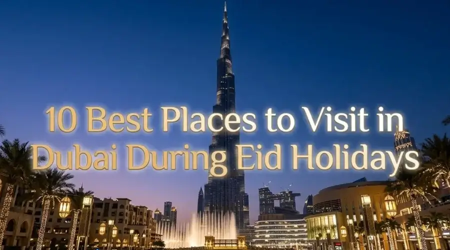 10 Best Places to Visit in Dubai During Eid Holidays