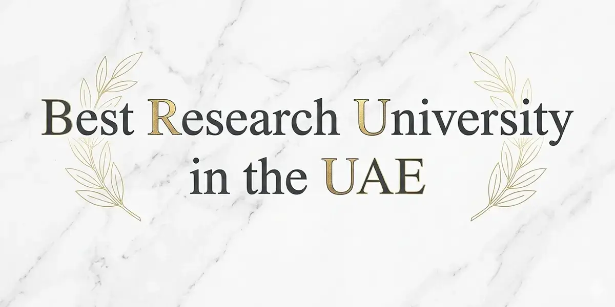 Best Research University in the UAE