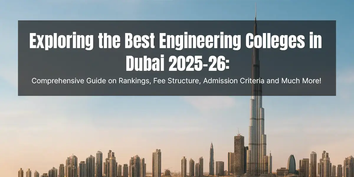 Top 10 Engineering Colleges in Dubai 2025 & 2026